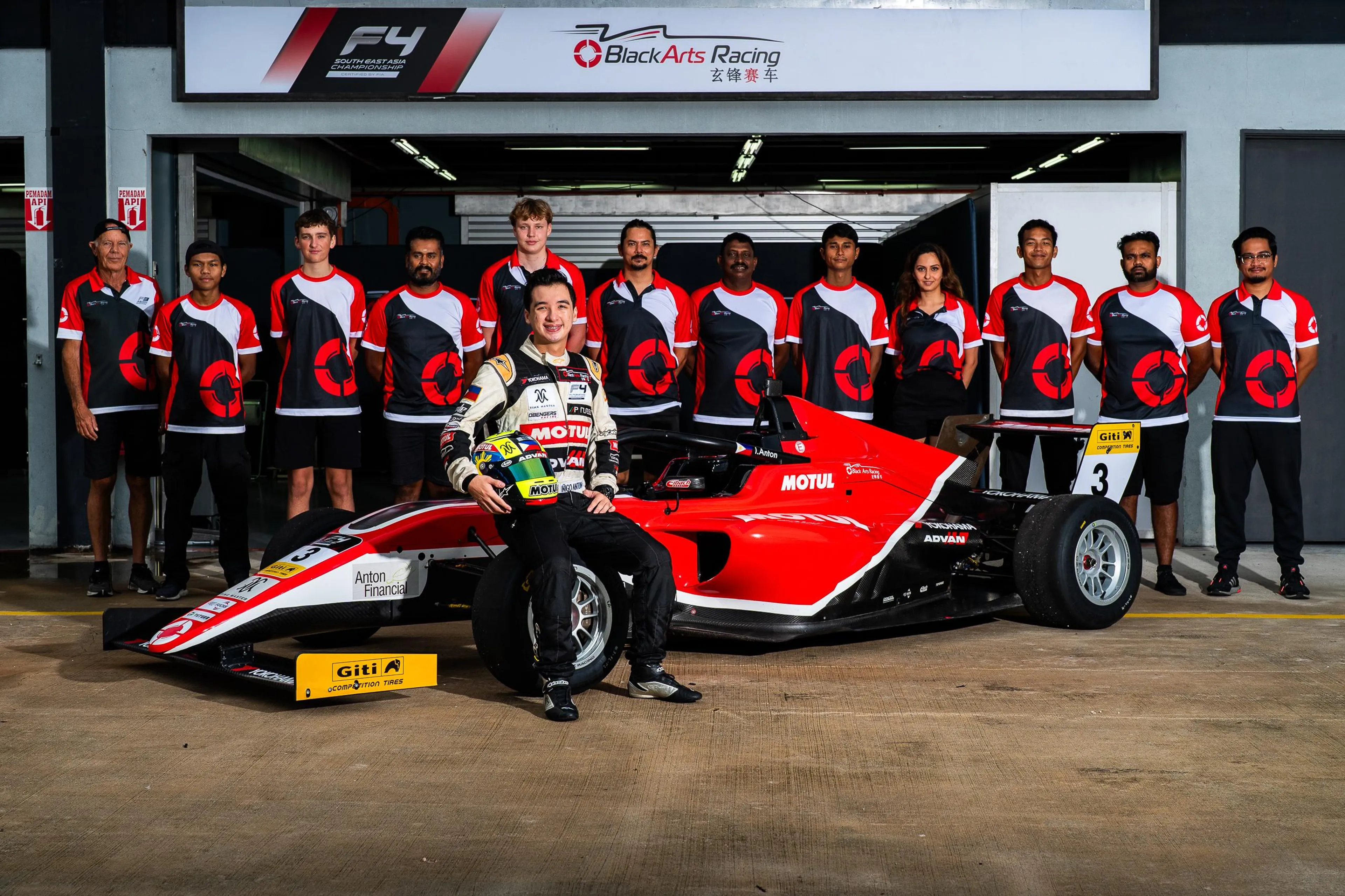 Motul backs Iñigo Anton for full 2025 Formula 4 SEA Campaign