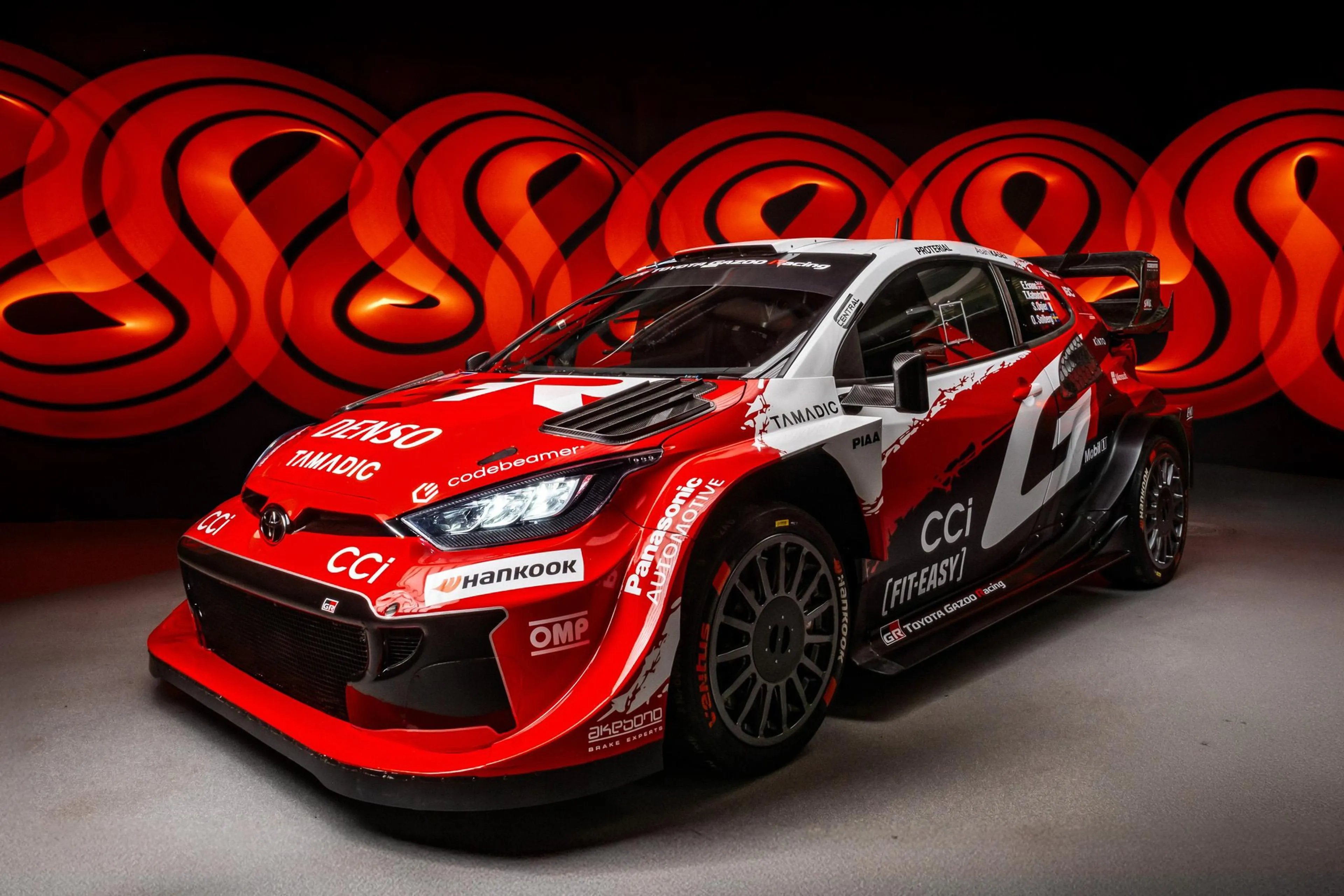 Toyota GR Yaris Rally1 gets a splash of red for 2026