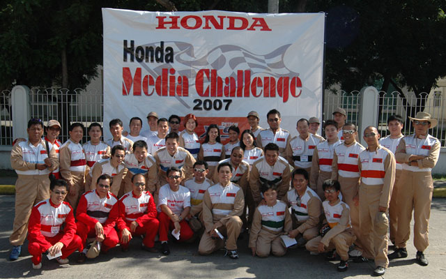Top Gear takes Round 1 of Honda Media Challenge