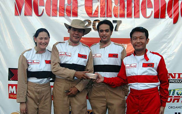 Top Gear takes Round 1 of Honda Media Challenge