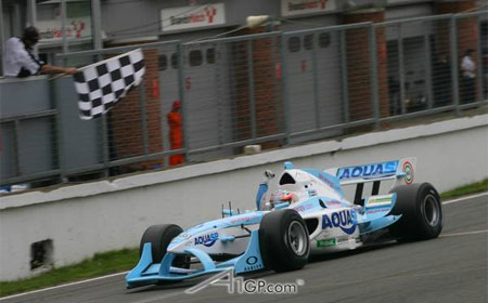 India Wins as GBR Takes Home Race Podium in A1GP Finale