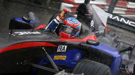 France Storms to Victory in Rain-Soaked Feature Race