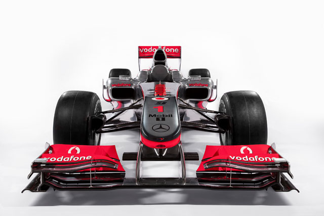 McLaren Mercedes unveils MP4-25 chassis for 2010 F1 Season