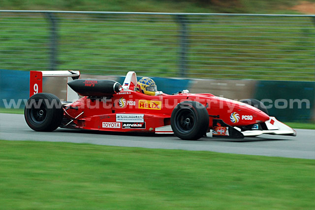 Ali Jackson dominates wet 2006 AF3 Zhuhai Leg