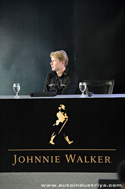 Johnnie Walker responsible drinking ambassador Mika Hakkinen