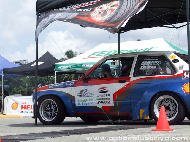 Mendiola tops the 5th leg of the Shell Helix National Slalom series