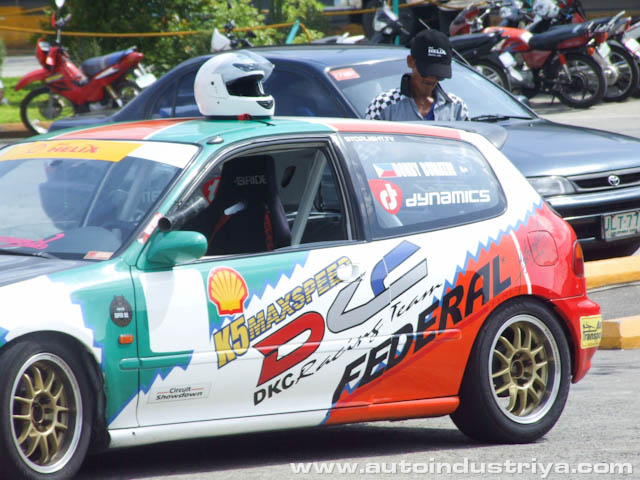 Mendiola tops the 5th leg of the Shell Helix National Slalom series