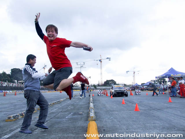 Mendiola tops the 5th leg of the Shell Helix National Slalom series