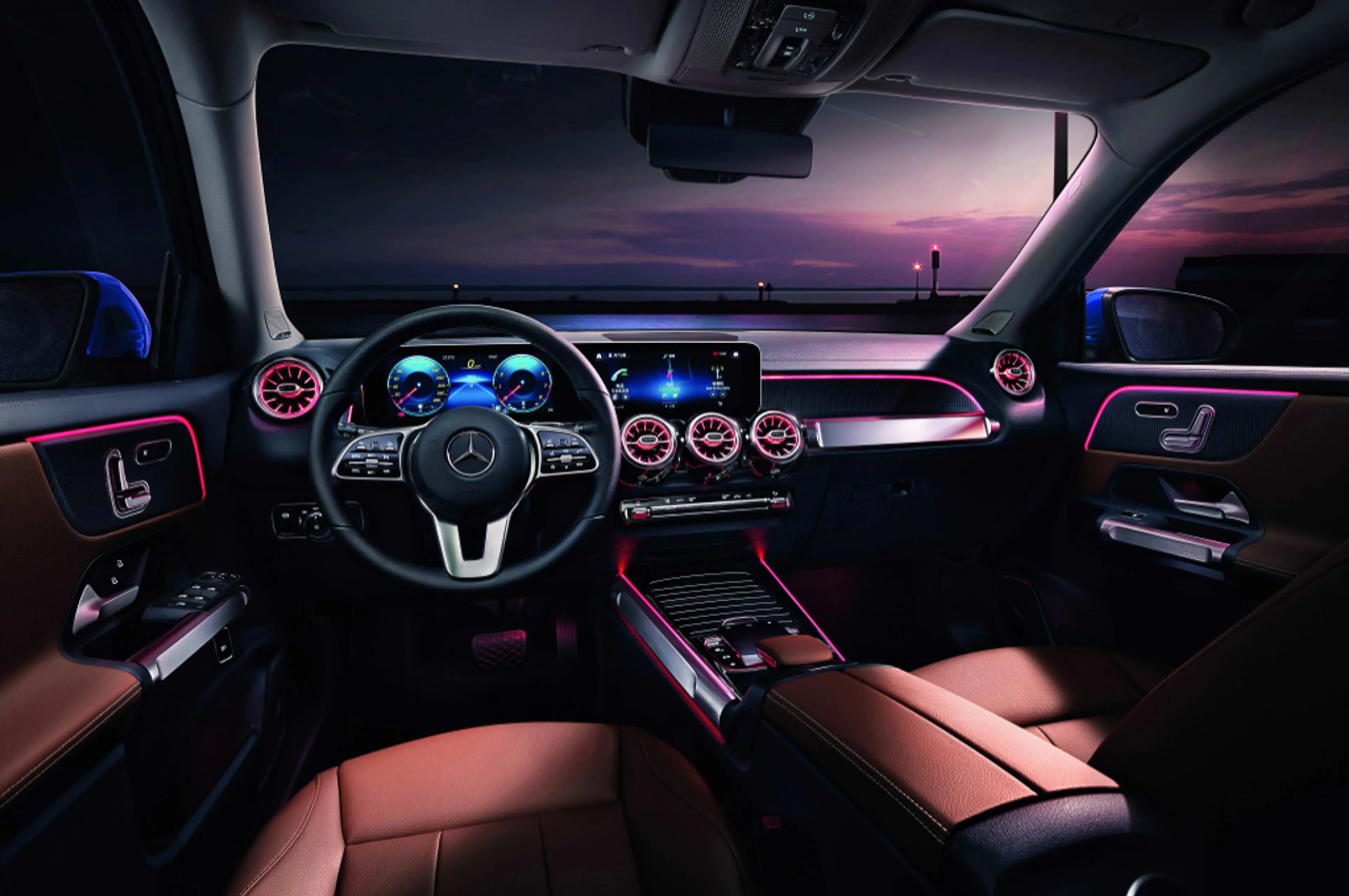 2021 Mercedes-Benz GLB 200 AMG Line thumbnail 3