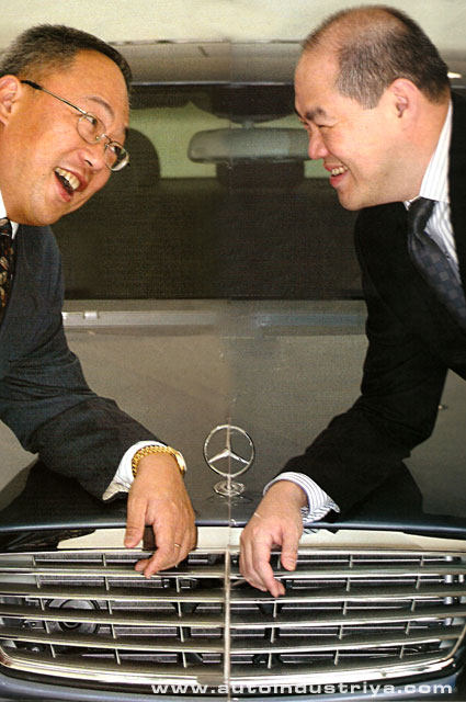 CATS Motors Chairman Greg Yu and President Felix Ang