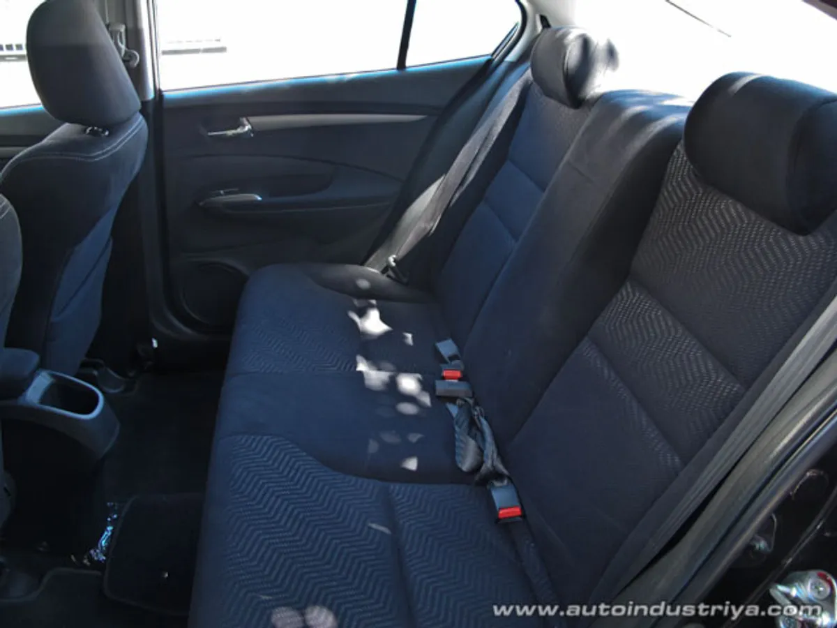 Rear - 2012 Honda City 1.5E