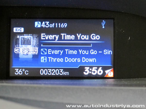 Multi-information display - 2012 Honda Civic 1.8 Exi