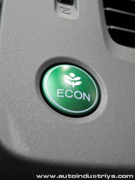 ECON button - 2012 Honda Civic 1.8 Exi