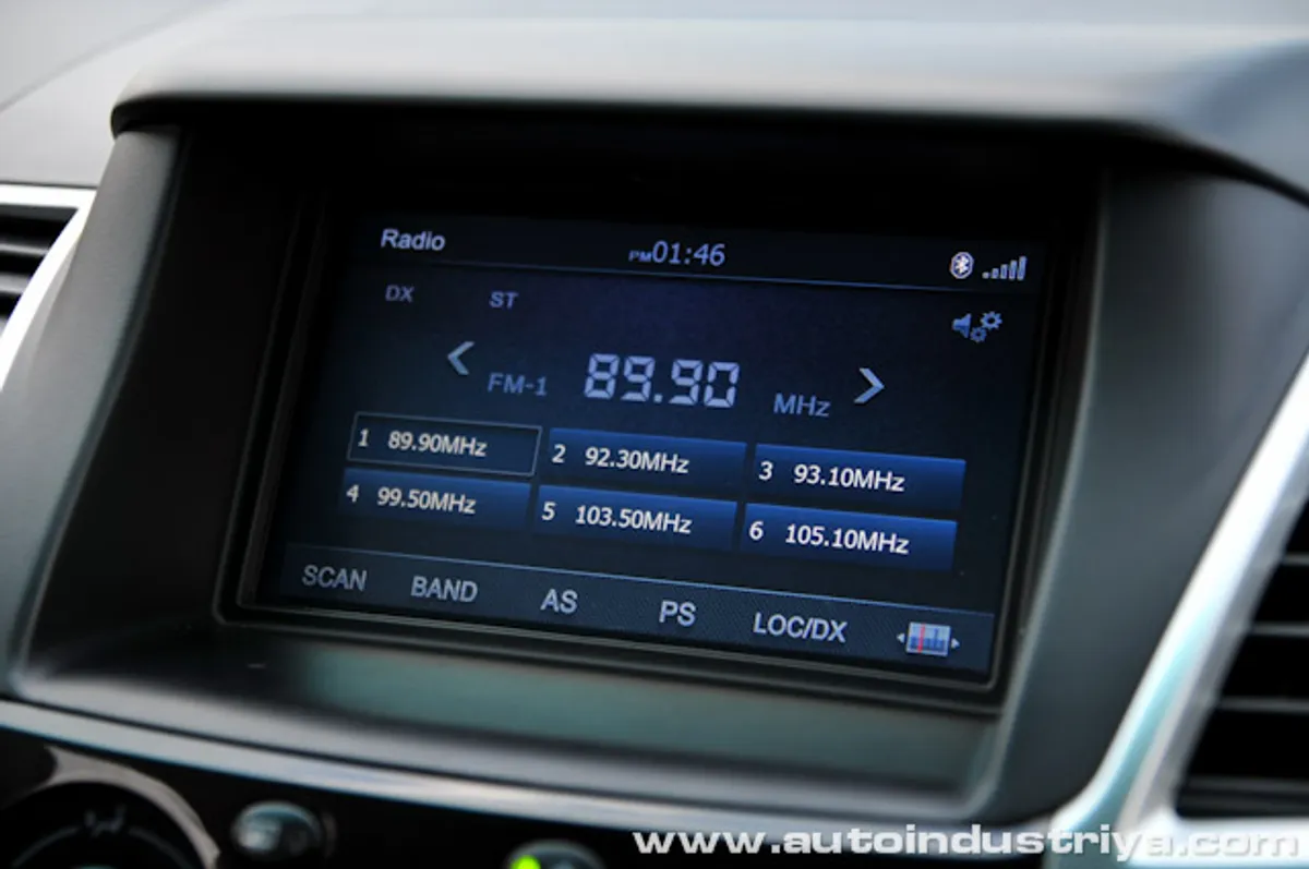 Infotainment - 2012 Mitsubishi Montero Sport GLS MIVEC V6