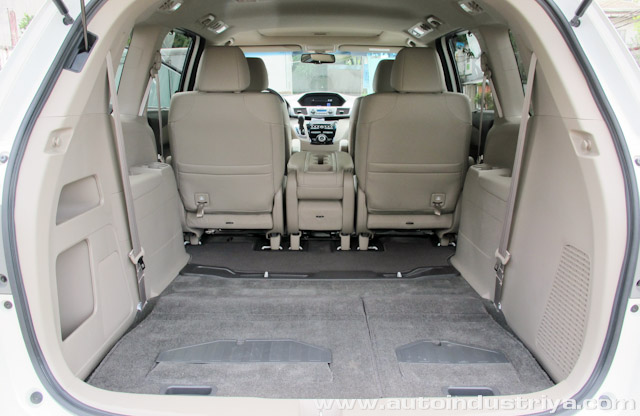 Cargo space - 2012 Honda Odyssey 3.5L