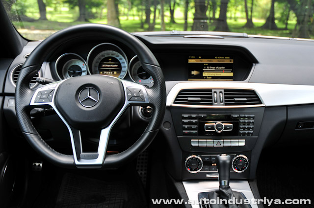 Interior - 2012 Mercedes-Benz C250 CGI AMG Sport 