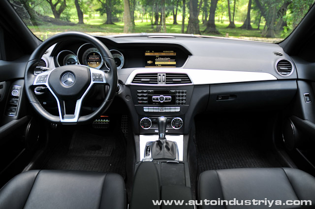 Interior - 2012 Mercedes-Benz C250 CGI AMG Sport 