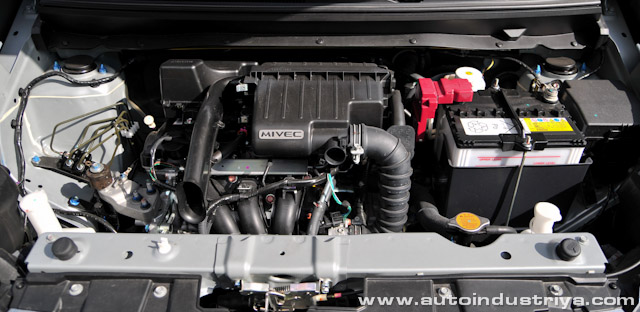 Engine bay - 2013 Mitsubishi Mirage GLX CVT