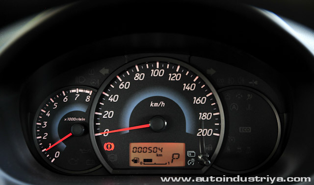 Instrument cluster - 2013 Mitsubishi Mirage GLX CVT