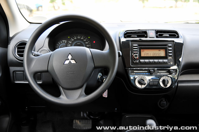 Interior - 2013 Mitsubishi Mirage GLX CVT