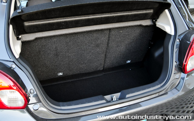 Cargo space - 2013 Mitsubishi Mirage GLS MT
