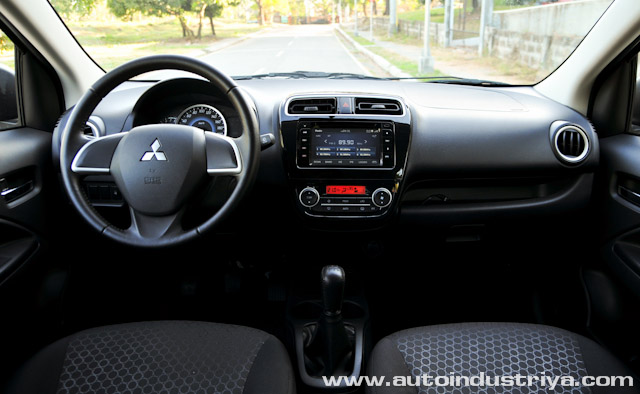 Interior - 2013 Mitsubishi Mirage GLS MT