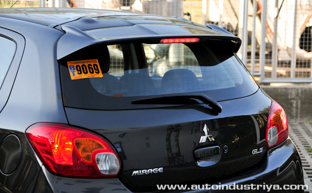 Rear Spoiler - 2013 Mitsubishi Mirage GLS MT