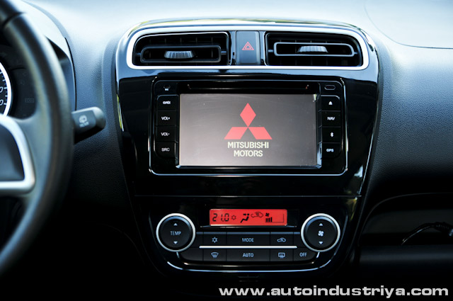 Infotainment - 2013 Mitsubishi Mirage GLS MT