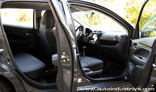 Legroom - 2013 Mitsubishi Mirage GLS MT