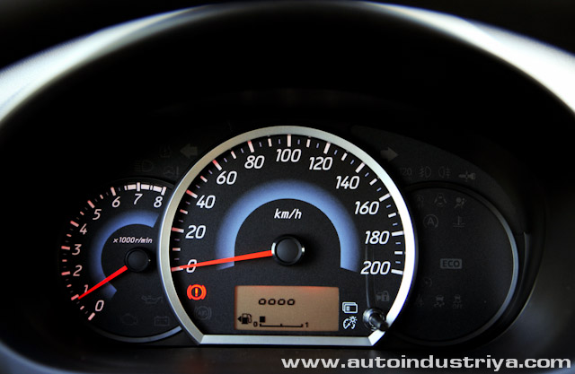Instrument cluster - 2013 Mitsubishi Mirage GLS MT