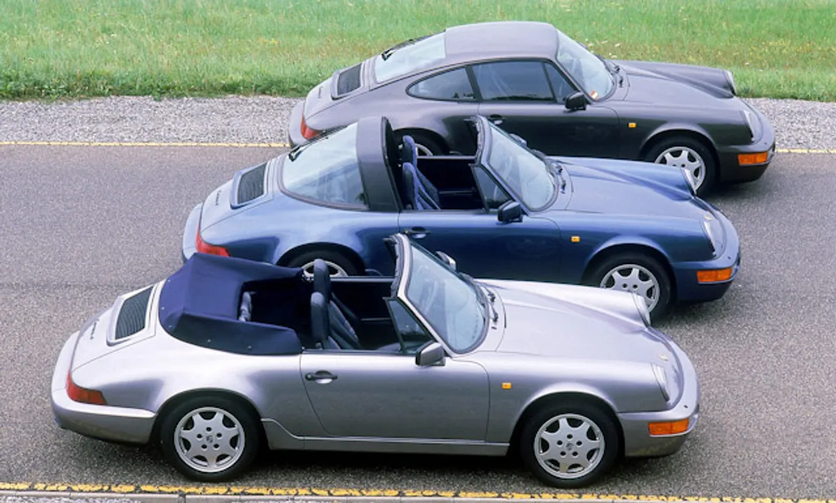 Type 964 911, Carrera 4 3.6 Cabriolet Targa, Carrera 4 3.6 Coupe - The Porsche 911 Story