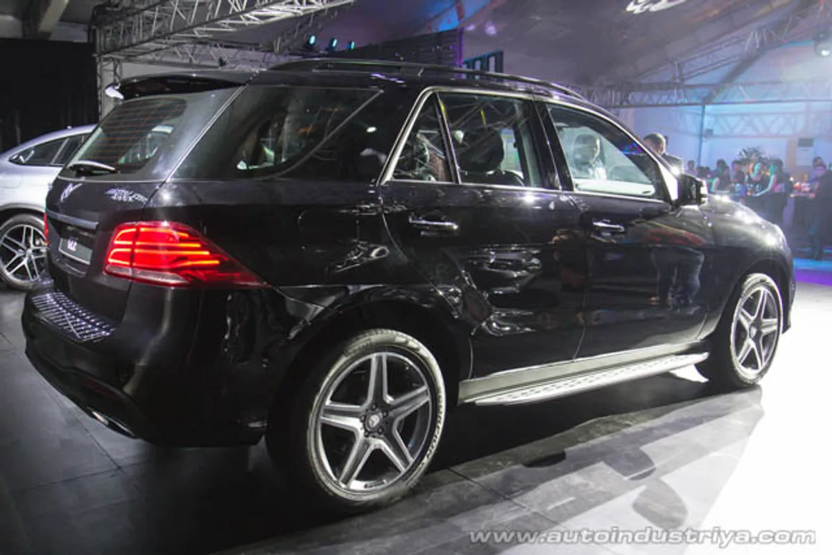 Mercedes-Benz GLE rear