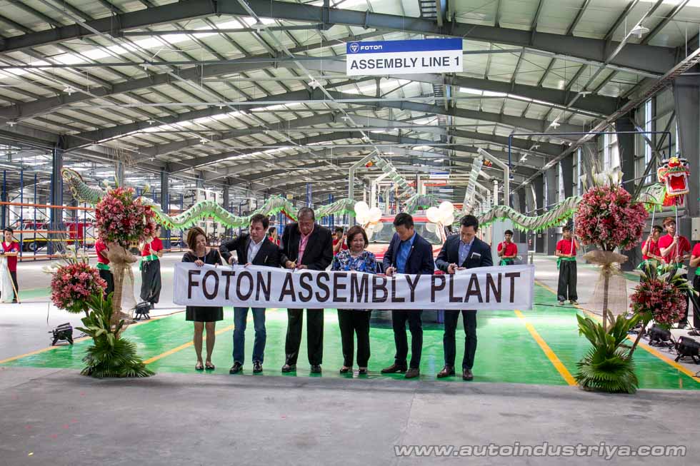 Foton Philippines inaugurates assembly plant in Clark