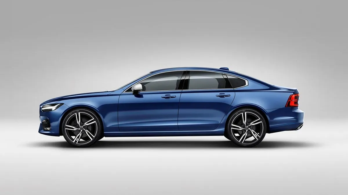 Semn Volvo R Design Volvo unveils R-Design performance package for S90 and V90 | AutoIndustriya