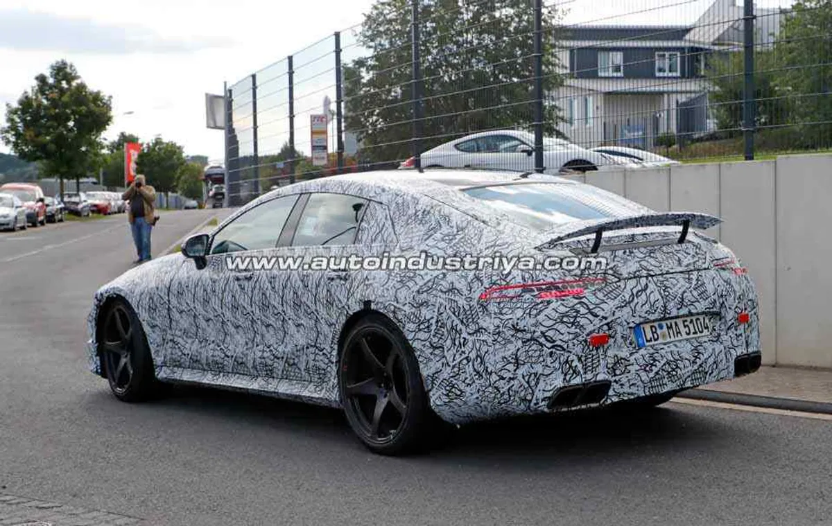 Spied: A closer look at the Mercedes AMG GT4 | AutoIndustriya
