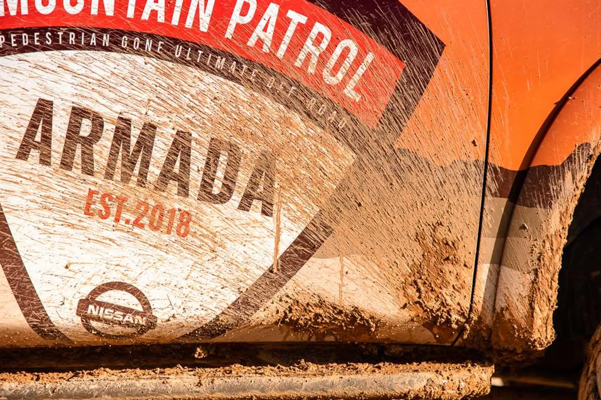 Driving the 2018 Nissan Terra, Titan, Navara, Patrol on the Moroccan Sahara
