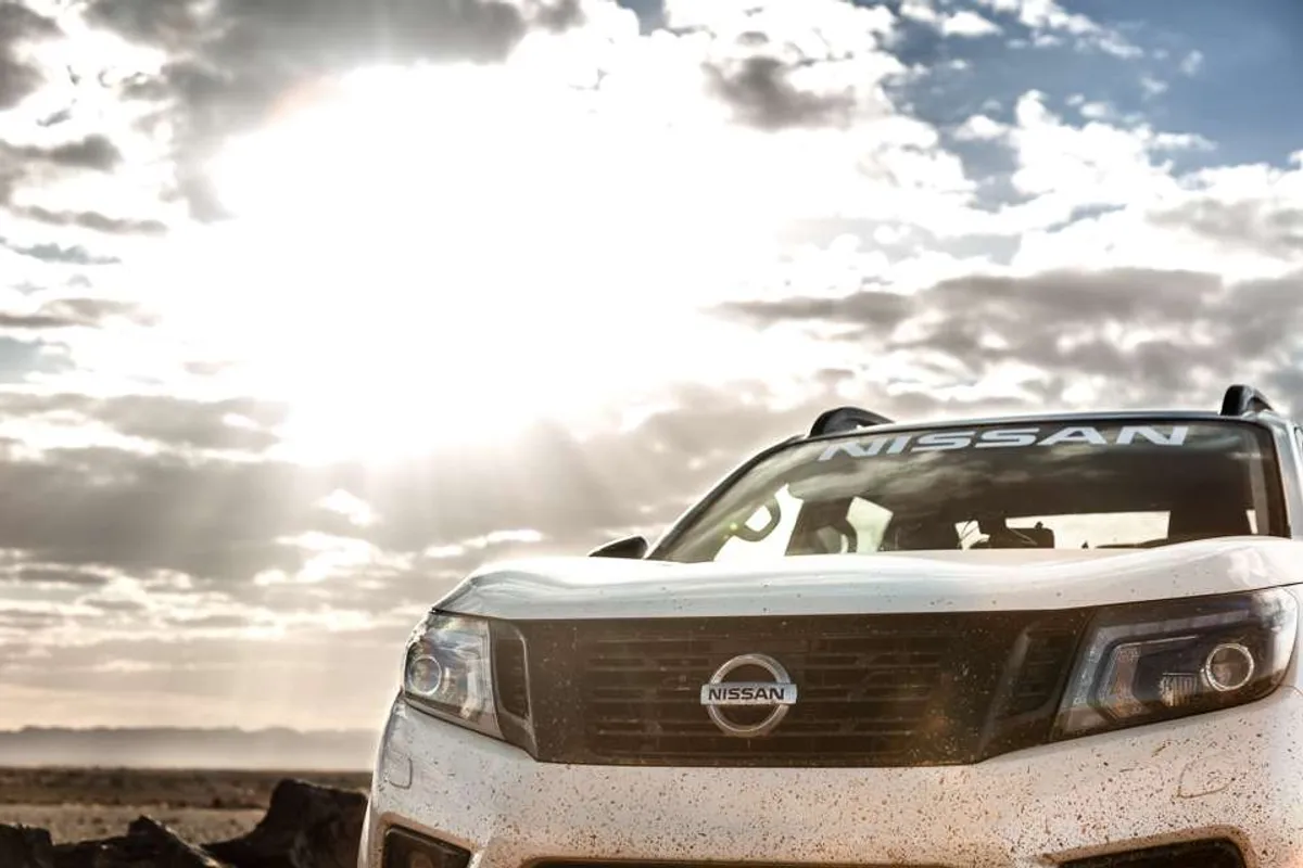 Driving the 2018 Nissan Terra, Titan, Navara, Patrol on the Moroccan Sahara