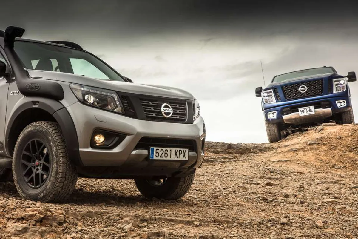 Driving the 2018 Nissan Terra, Titan, Navara, Patrol on the Moroccan Sahara