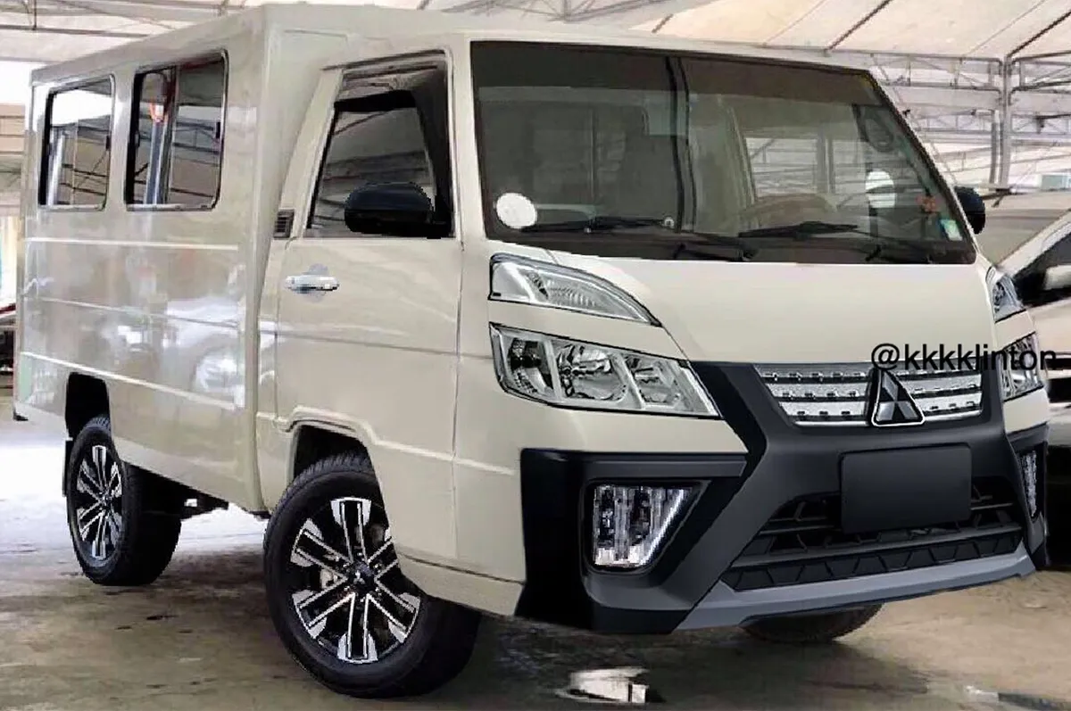 Someone rendered what the 2019 Mitsubishi L300 should look like ...