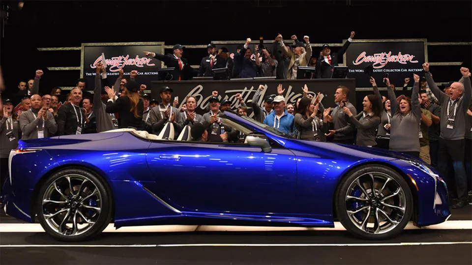 First Lexus Lc First-ever Lexus LC Convertible sells for Php 102 million | AutoIndustriya
