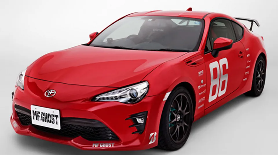 This special Toyota 86 is the follow up to Initial D's AE86 ...