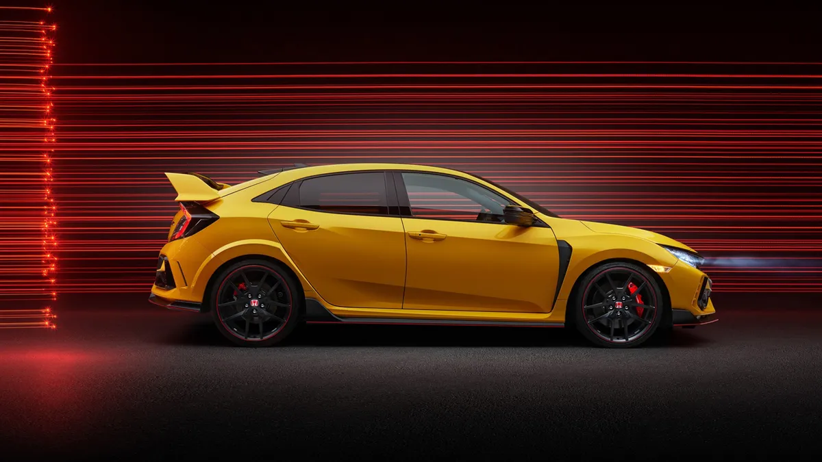 Honda brings back Phoenix Yellow for Civic Type R Limited Edition ...