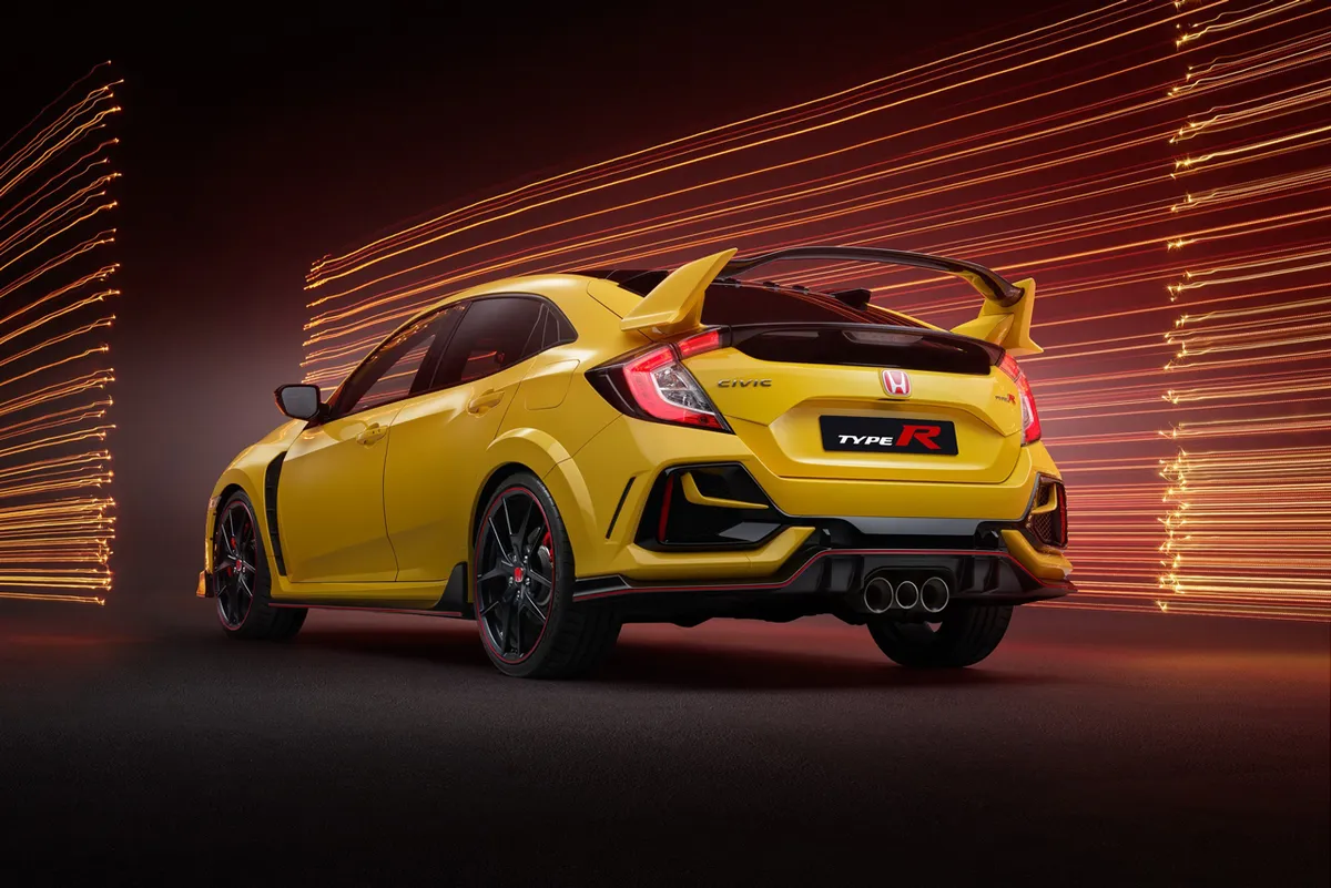 Honda brings back Phoenix Yellow for Civic Type R Limited Edition ...