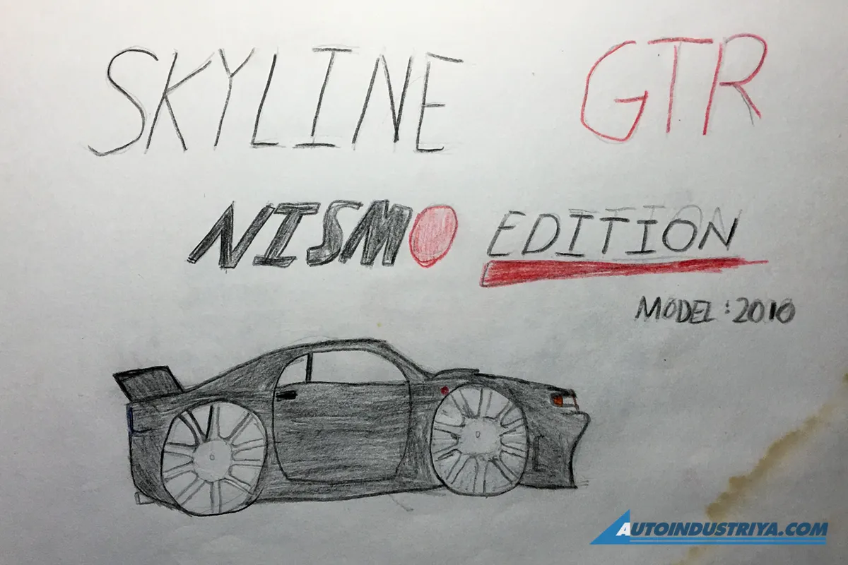 A passion for sketching cars
