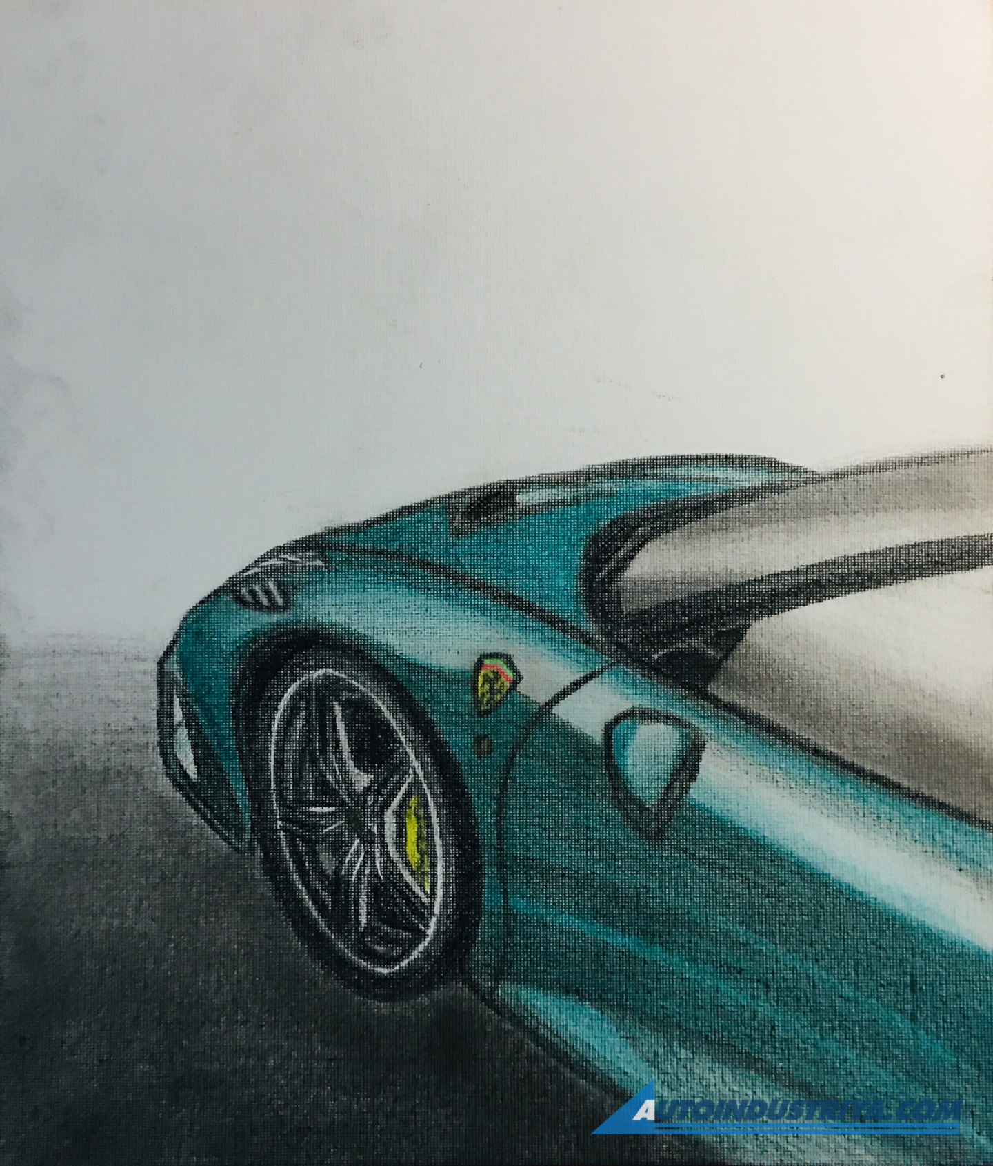 A passion for sketching cars