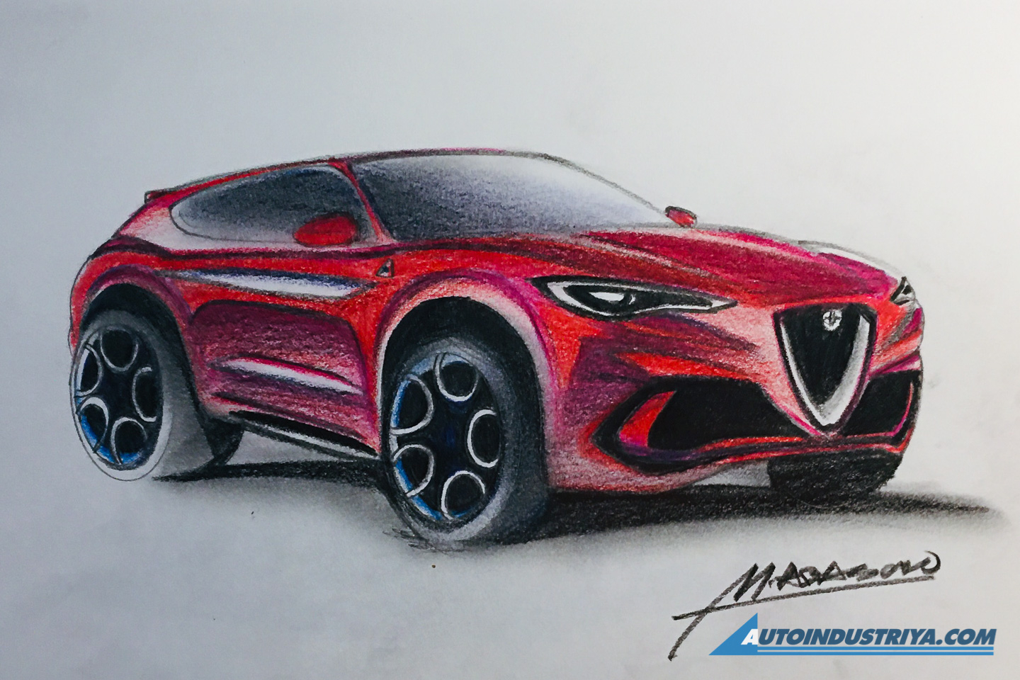 A passion for sketching cars