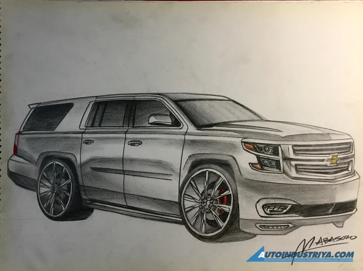 A passion for sketching cars