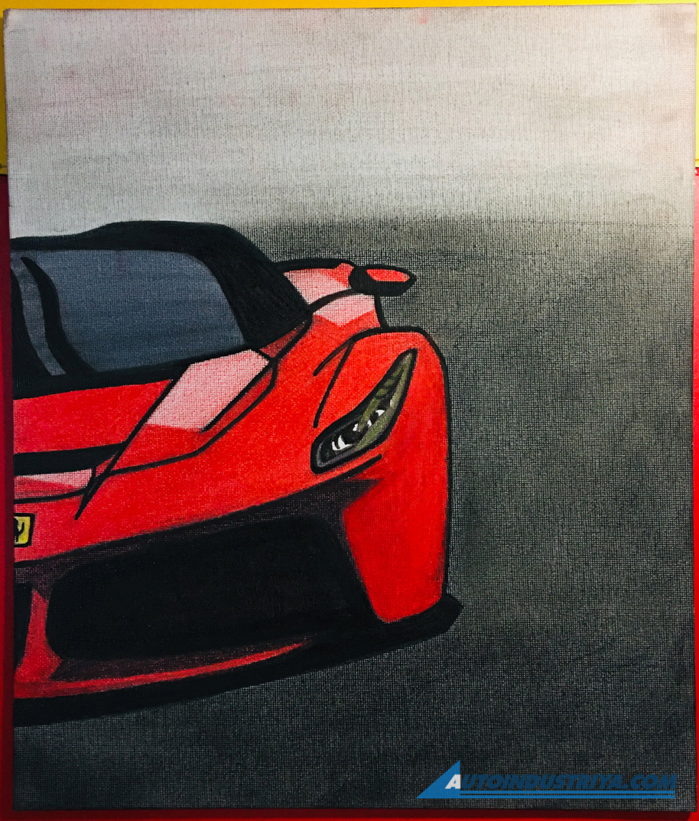 A passion for sketching cars