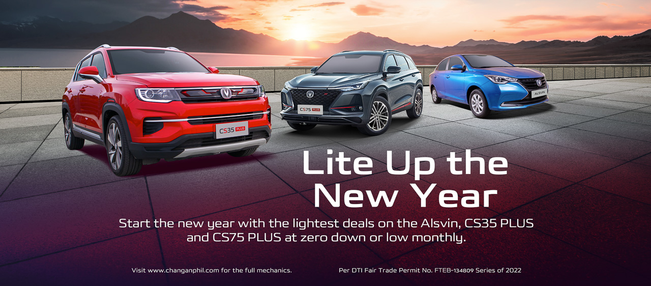Get up to PHP 105K in discounts from Changan until Feb. 15