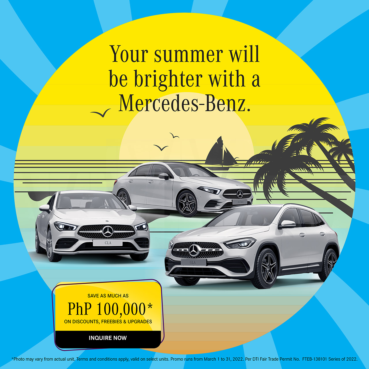 Make summer brighter with a brand-new Mercedes-Benz